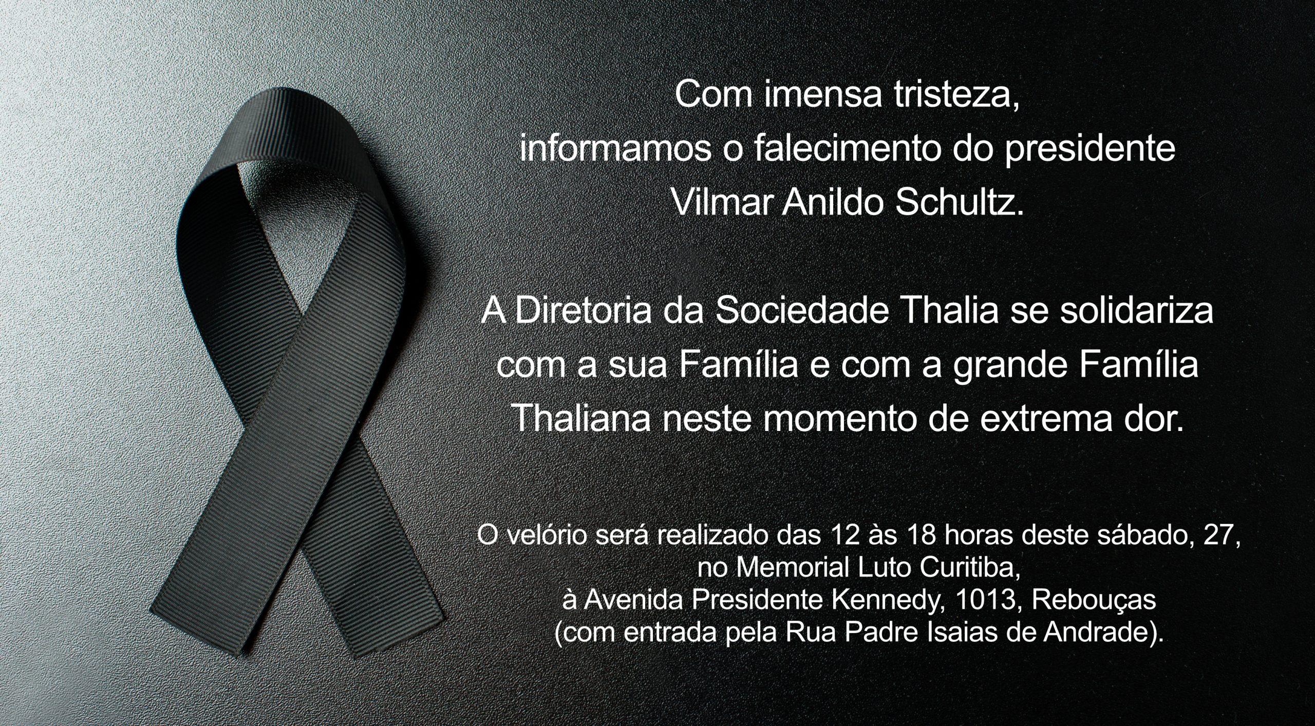 Nota de Pesar\