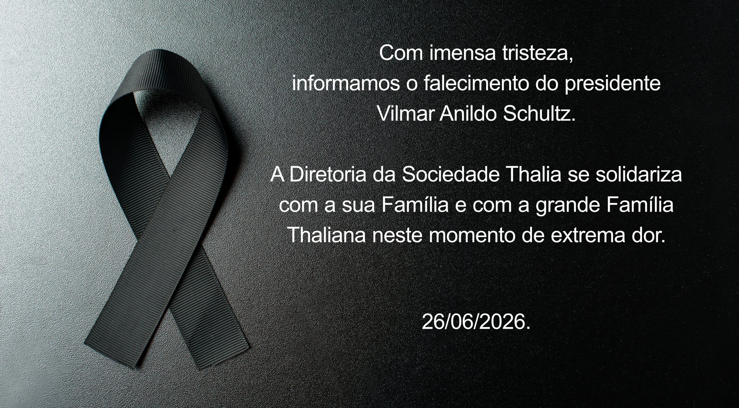 Nota de Pesar\