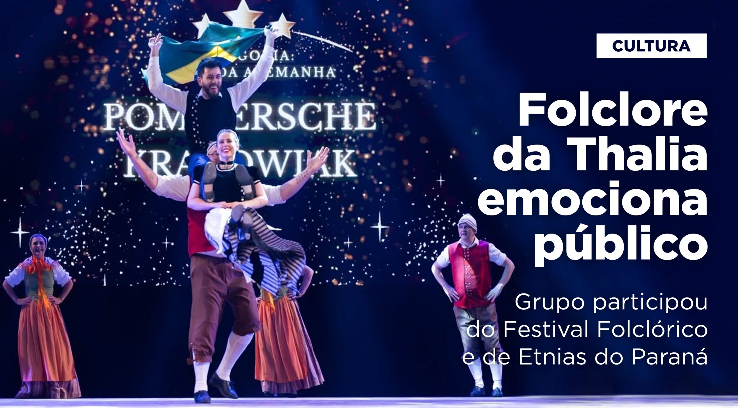 Folclore da Thalia emociona público\