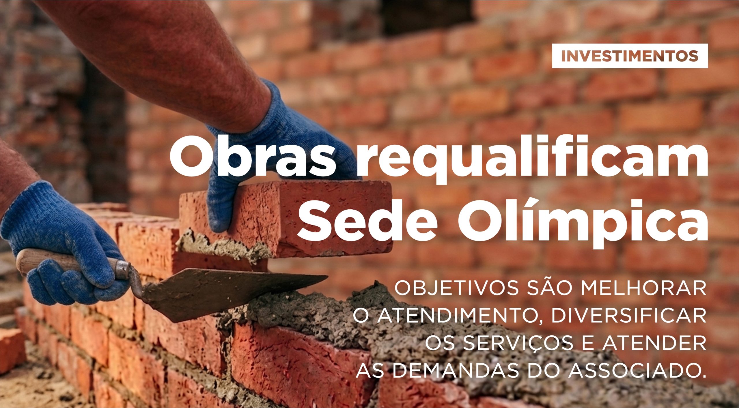 Obras requalificam a Sede Olímpica\