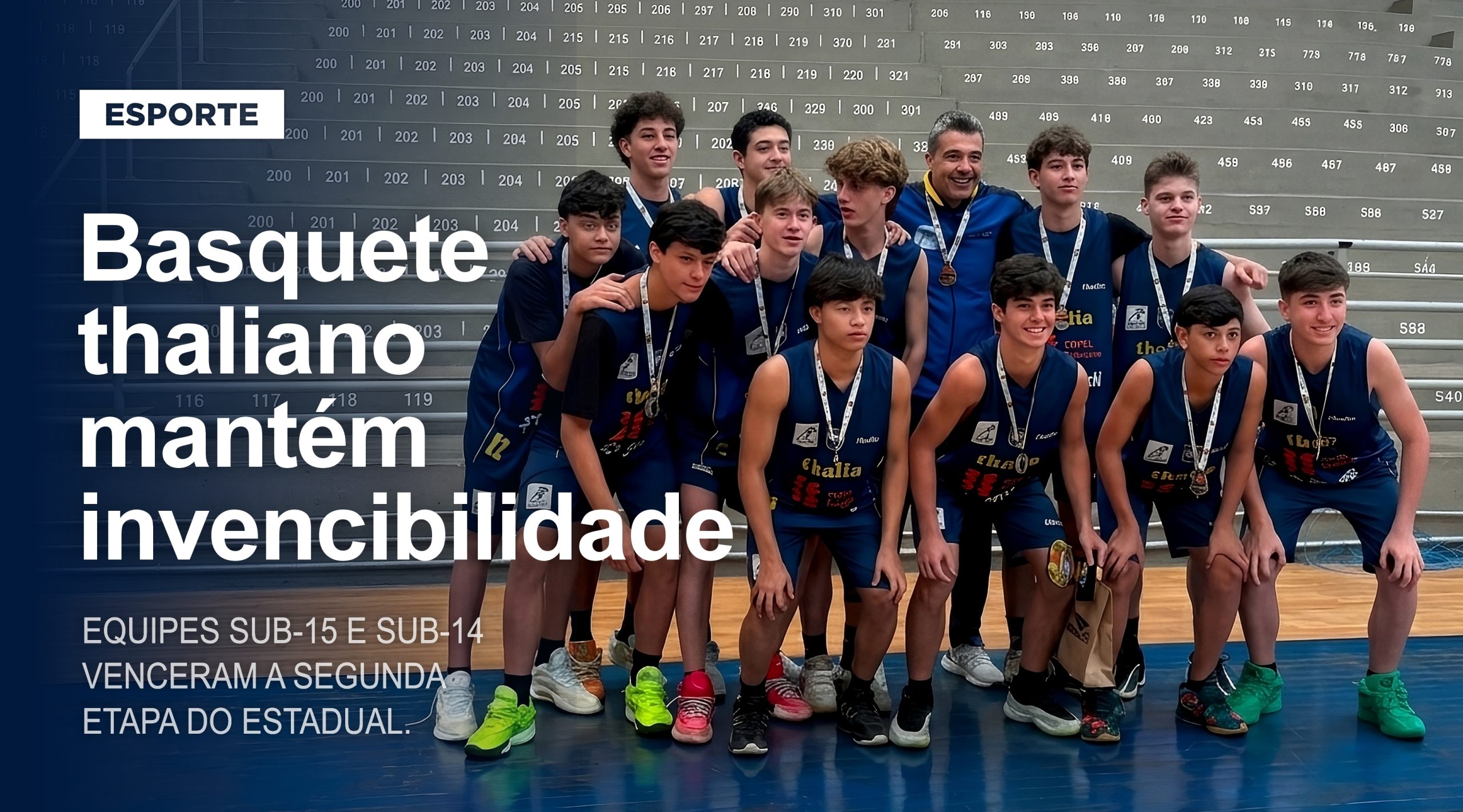 Basquete thaliano mantém invencibilidade\