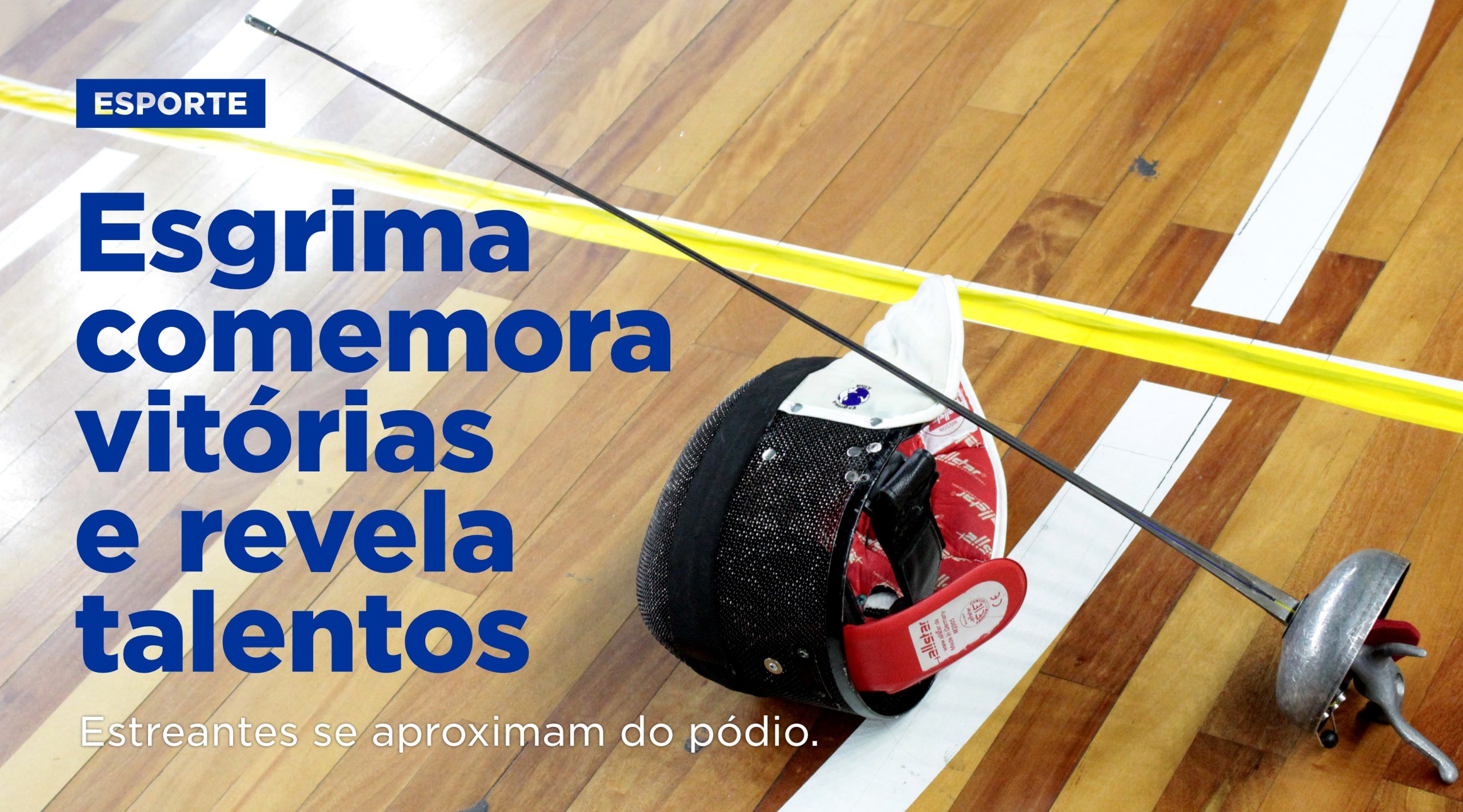 Esgrima comemora vitórias e revela talentos\