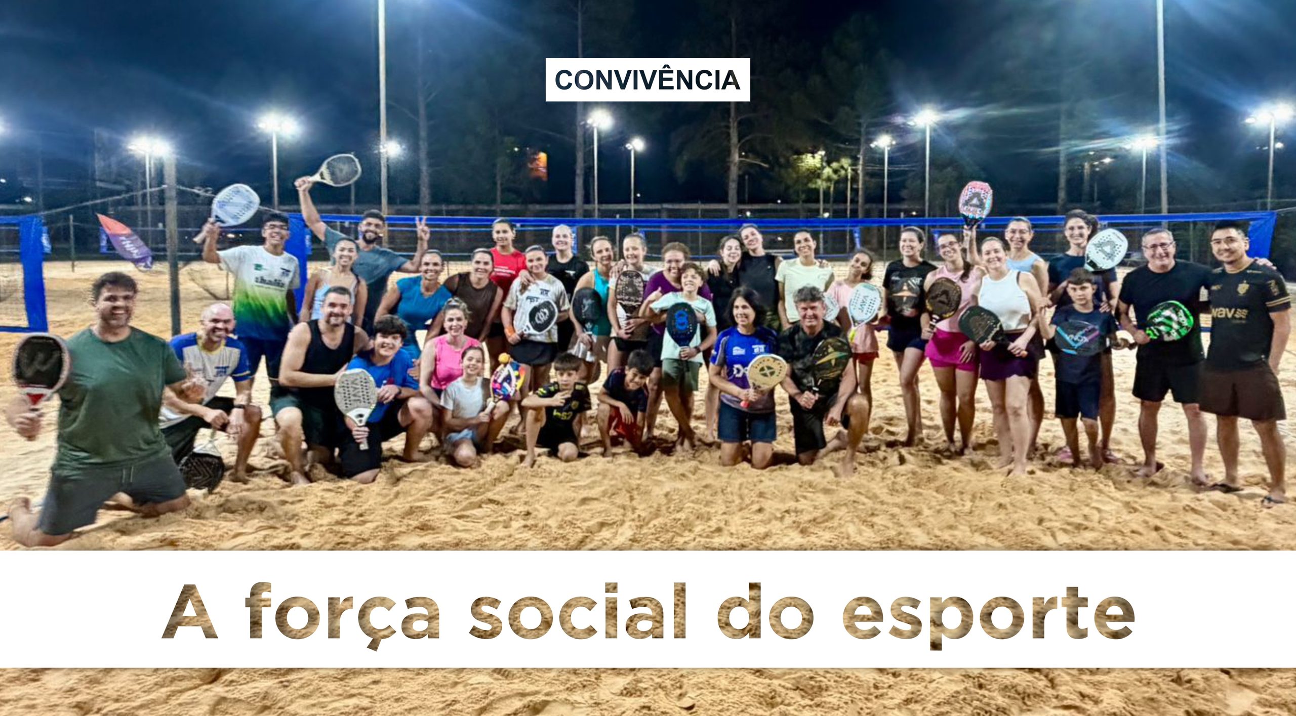 A força social do esporte\