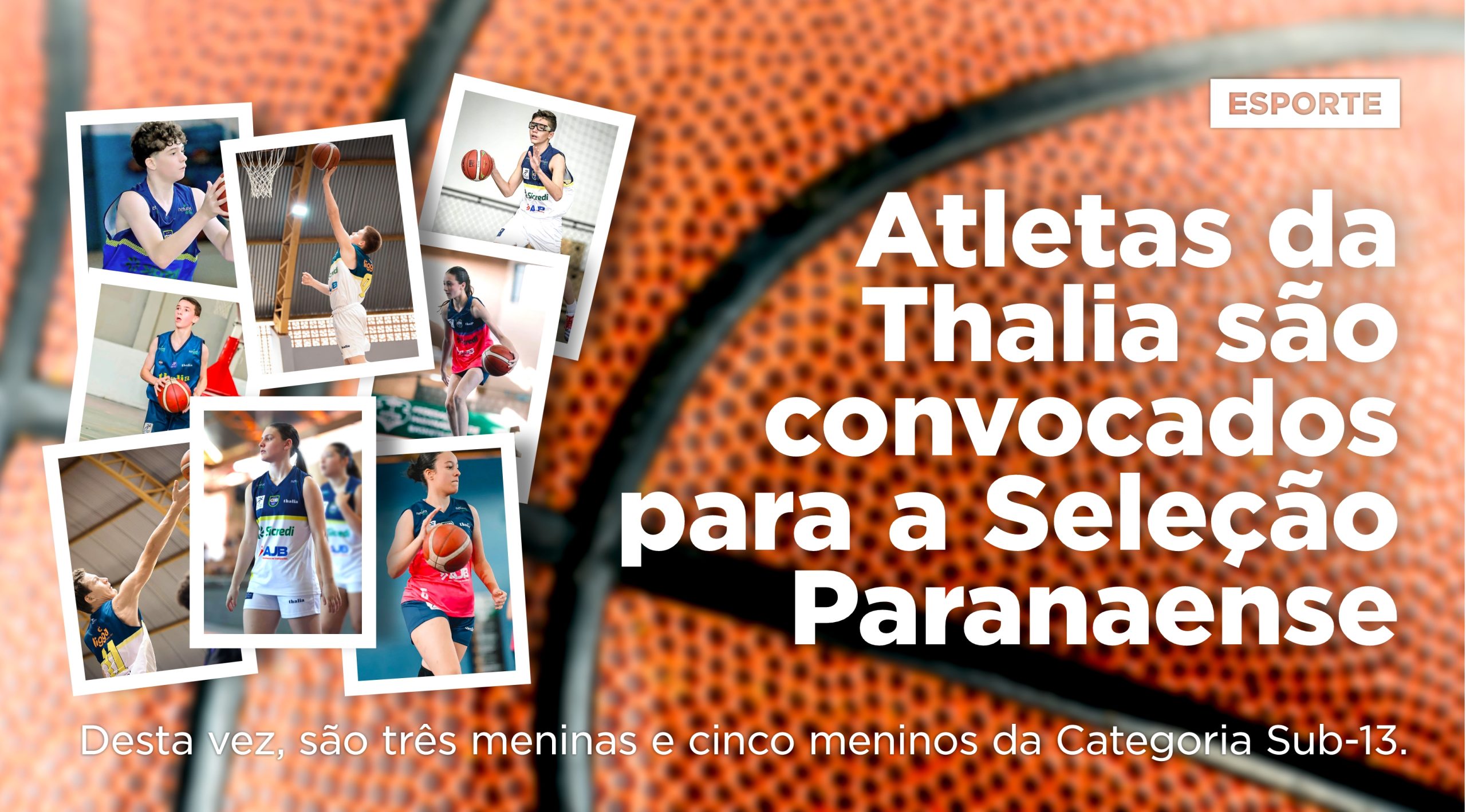Atletas da Thalia são convocados à Seleção Paranaense\