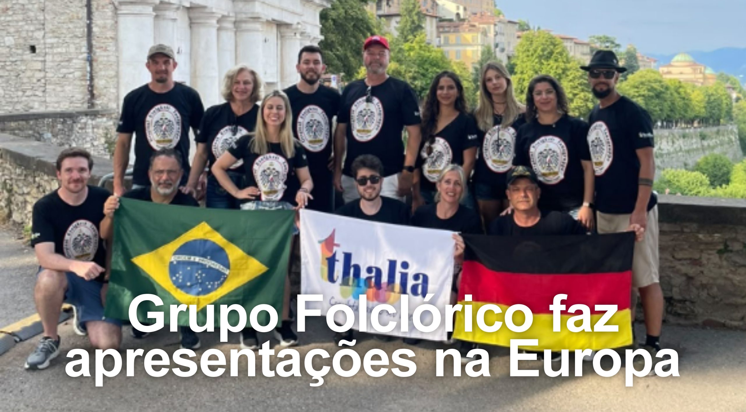 Grupo Folclórico faz apresentações na Europa\