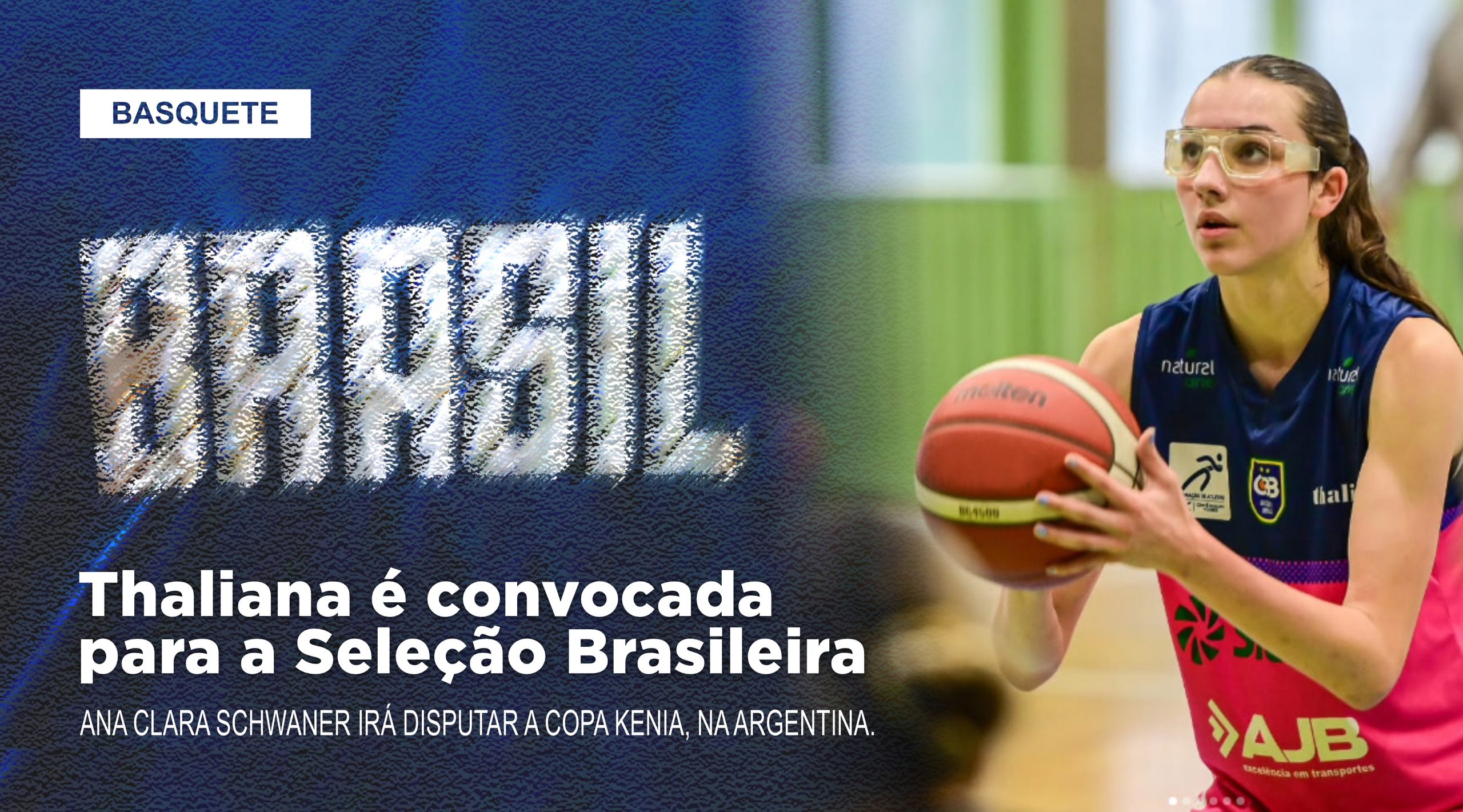 Thaliana é convocada para Seleção Brasileira Sub-15\
