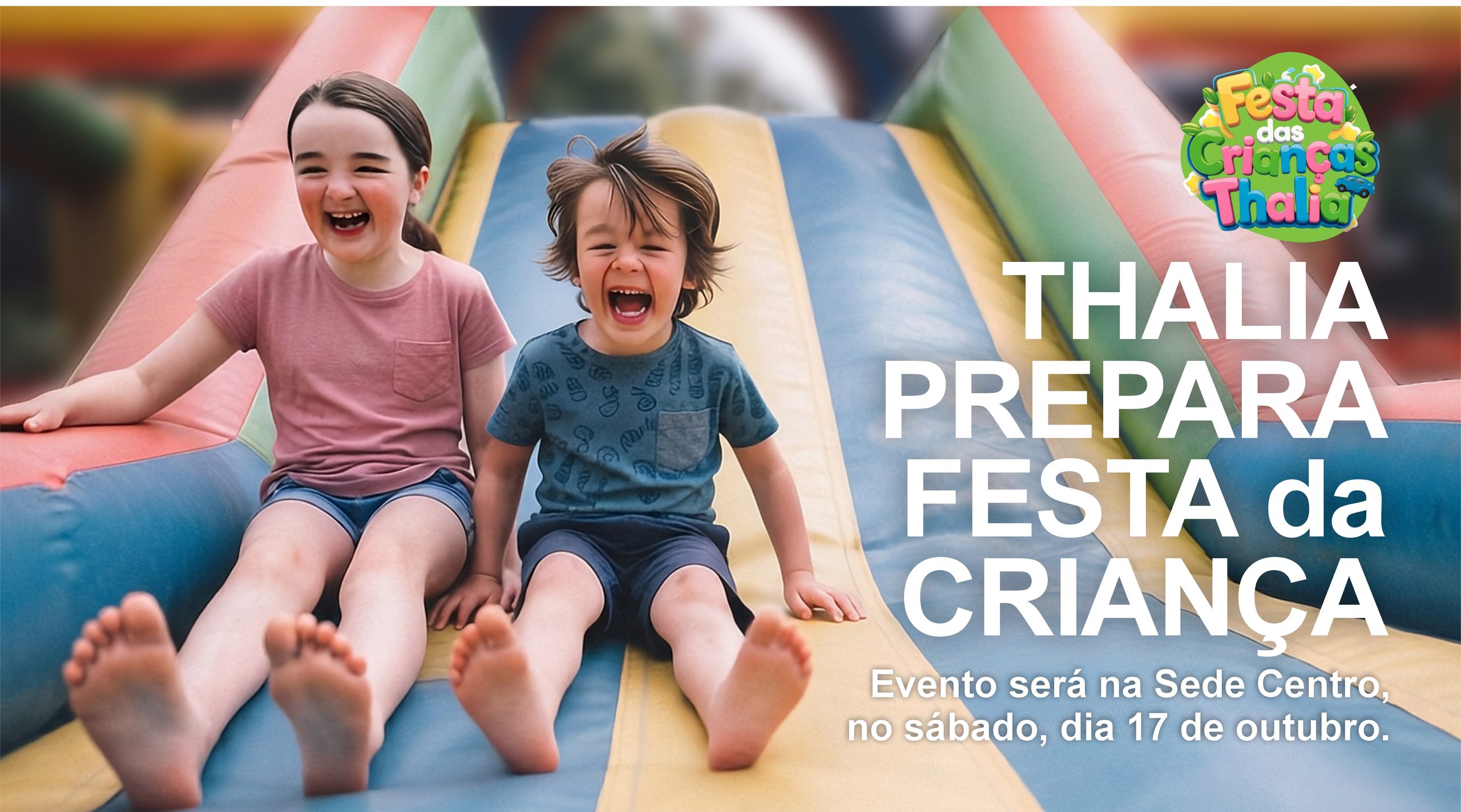 Thalia prepara Festa da Criança\