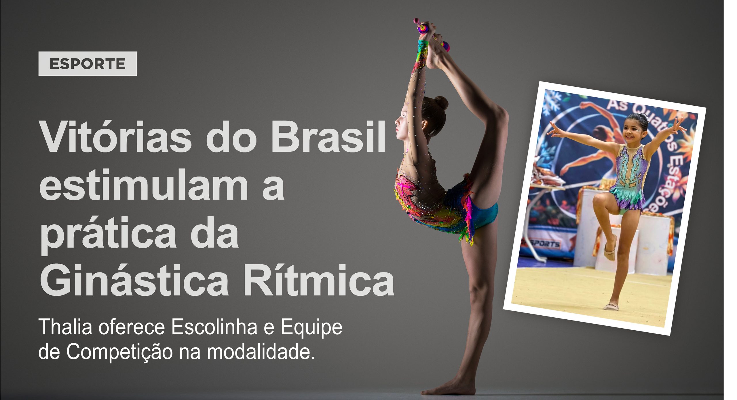 Vitórias do Brasil estimulam a prática da Ginástica Rítmica\