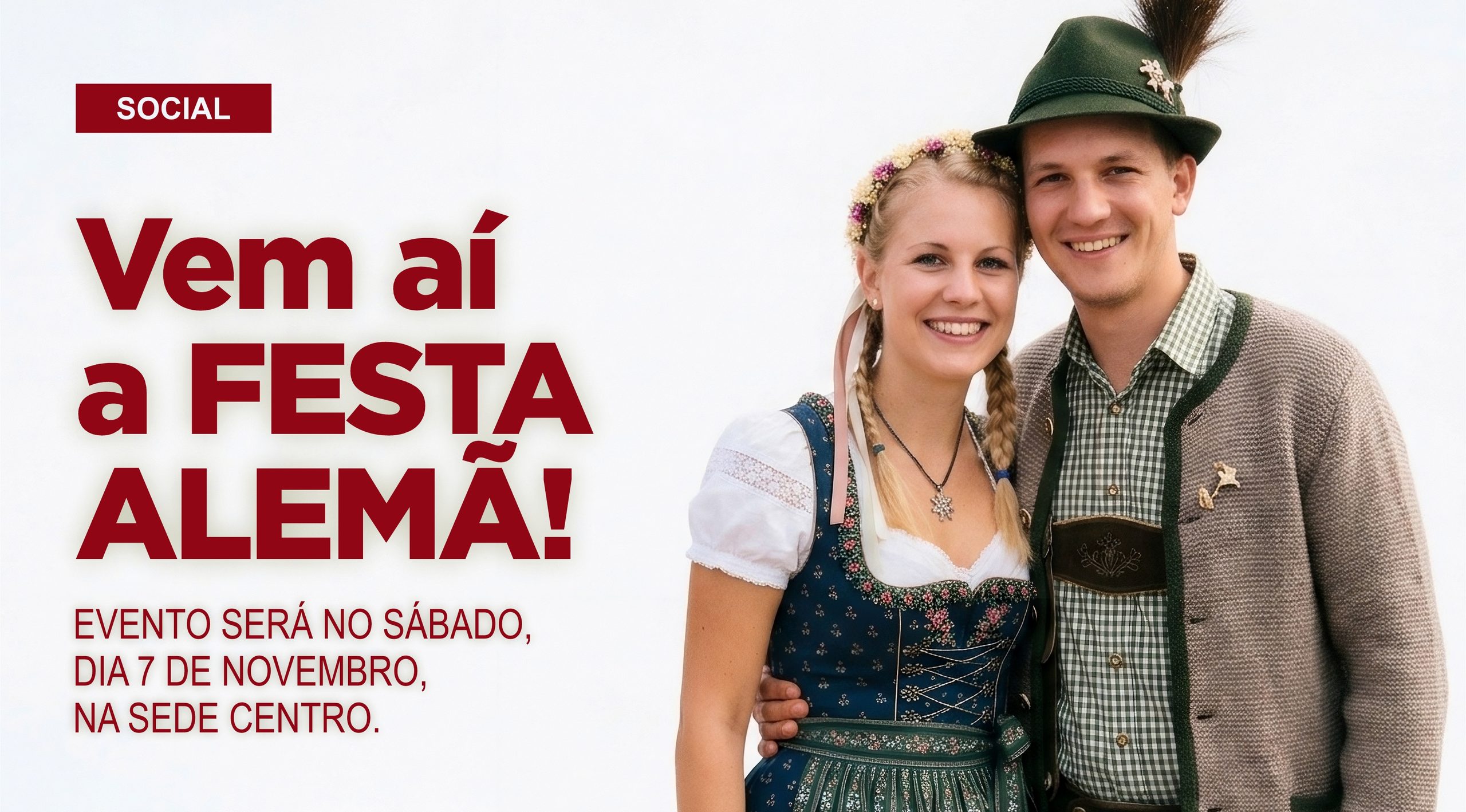 Vem aí a Festa Alemã!\