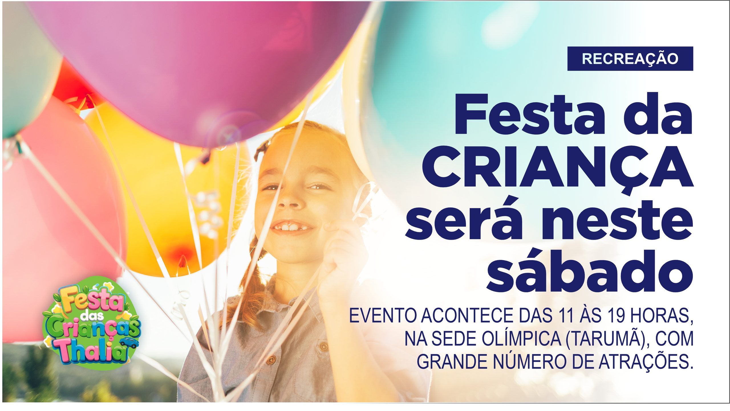 Festa da Criança será neste sábado\