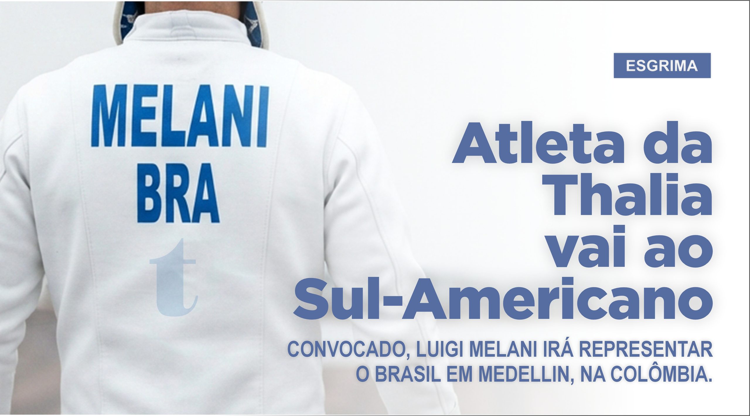Atleta da Thalia vai ao Sul-Americano\