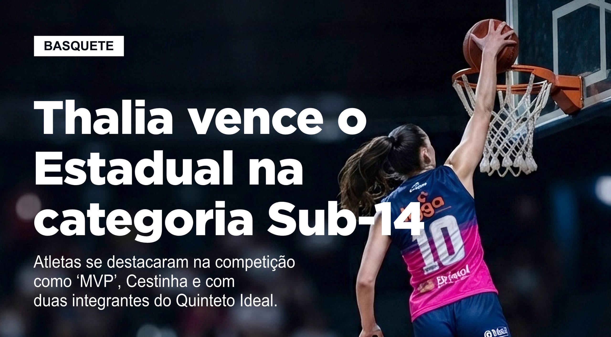 Thalia vence Estadual na Categoria Sub-14\